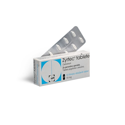 Zyrtec 10 mg, tablete